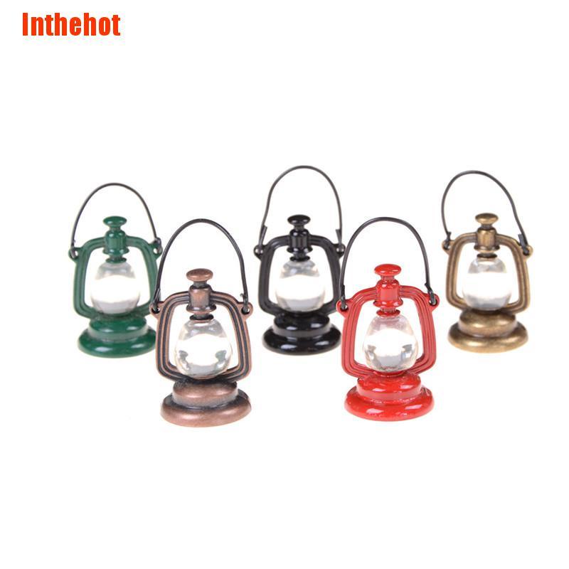 Đèn Dầu Mini Tỉ Lệ 1: 6 / 1: 12 Trang Trí Nhà Búp Bê