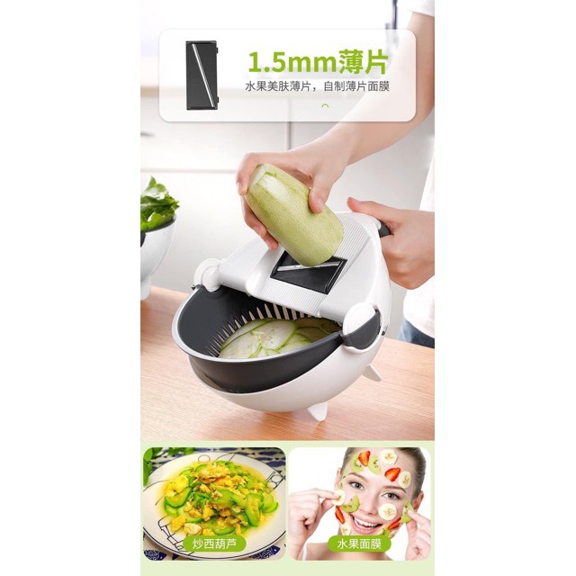 BỘ RỔ ĐA NĂNG NHÀ BẾP 7 LƯỠI NẠO KÈM DỤNG CỤ NẠO TIỆN LỢI (RẺ NHẤT SHOPEE)