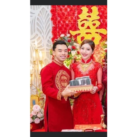 áo dài nam vẽ