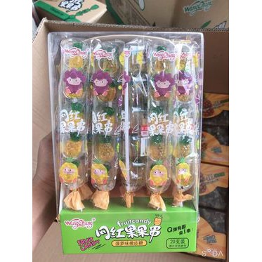 100gr kẹo dẻo chip chip hương vị trái cây