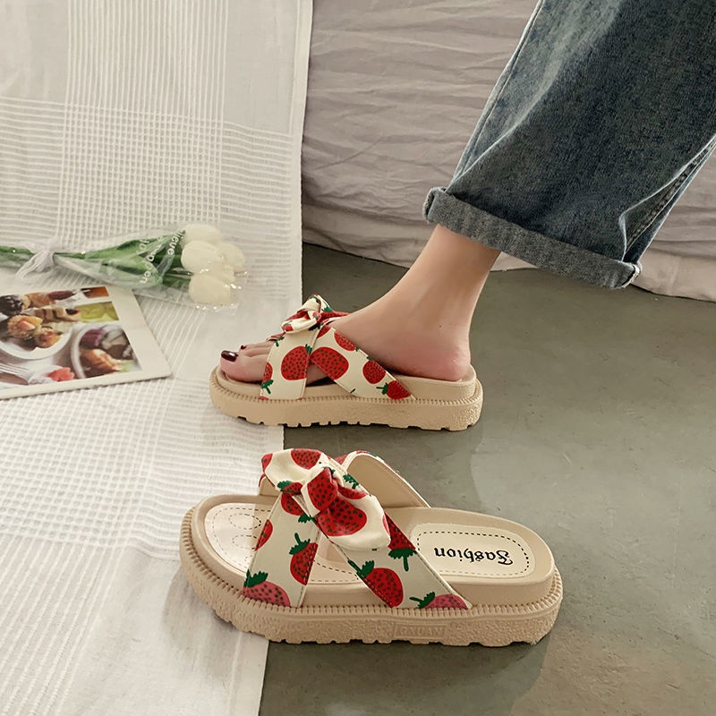 Dép Sandal Đế Dày Thời Trang Mùa Hè 2021 Dành Cho Nữ