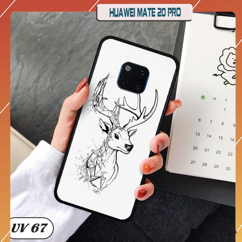 Ốp lưng Huawei mate 20 pro in hình sắc nét, lưng nhám
