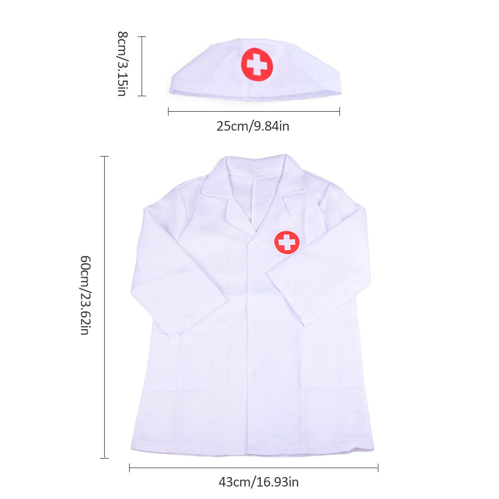 Trang phục hóa trang bác sĩ y tá dễ thương cho bé yêu