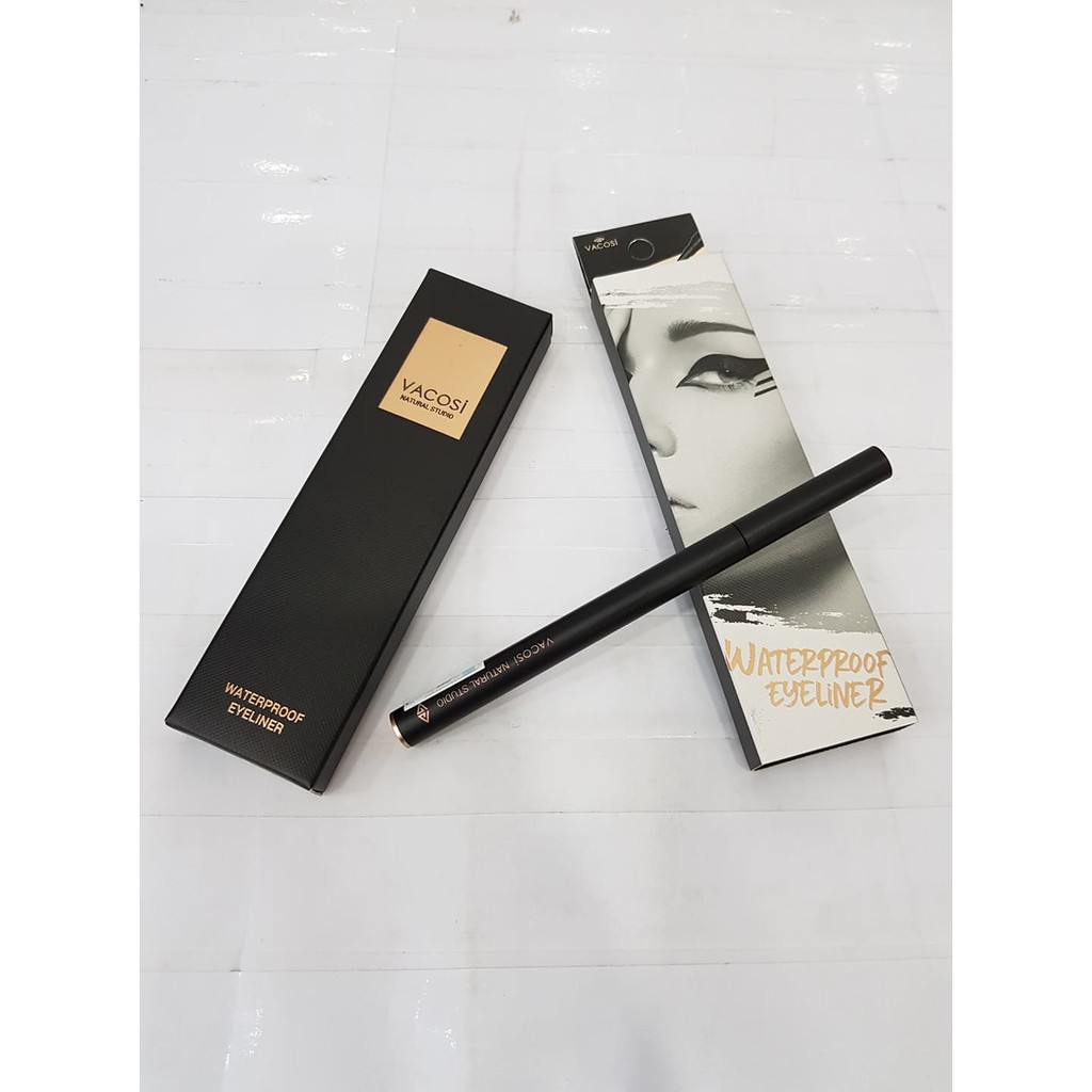 Bút Kẻ Mắt Nước Vacosi Waterproof Pen Eyeliner Hàn Quốc