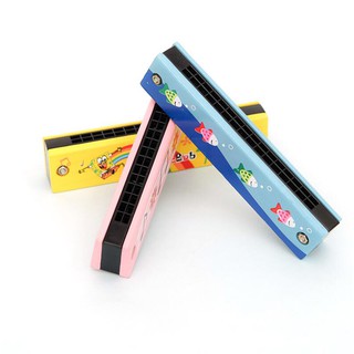 Kèn harmonica Gỗ Đồ Chơi Âm Nhạc Cho Bé