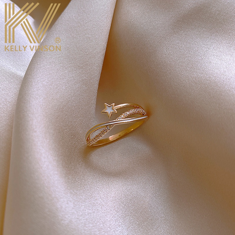 Nhẫn Đeo Ngón Tay Hai Lớp Đính Nơ Thời Trang Dễ Thương Cho Nữ