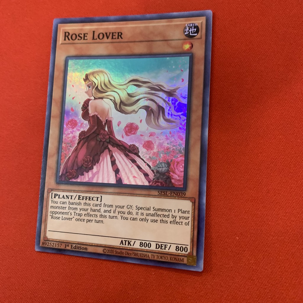 [EN-JP][Thẻ Bài Yugioh Chính Hãng] Rose Lover