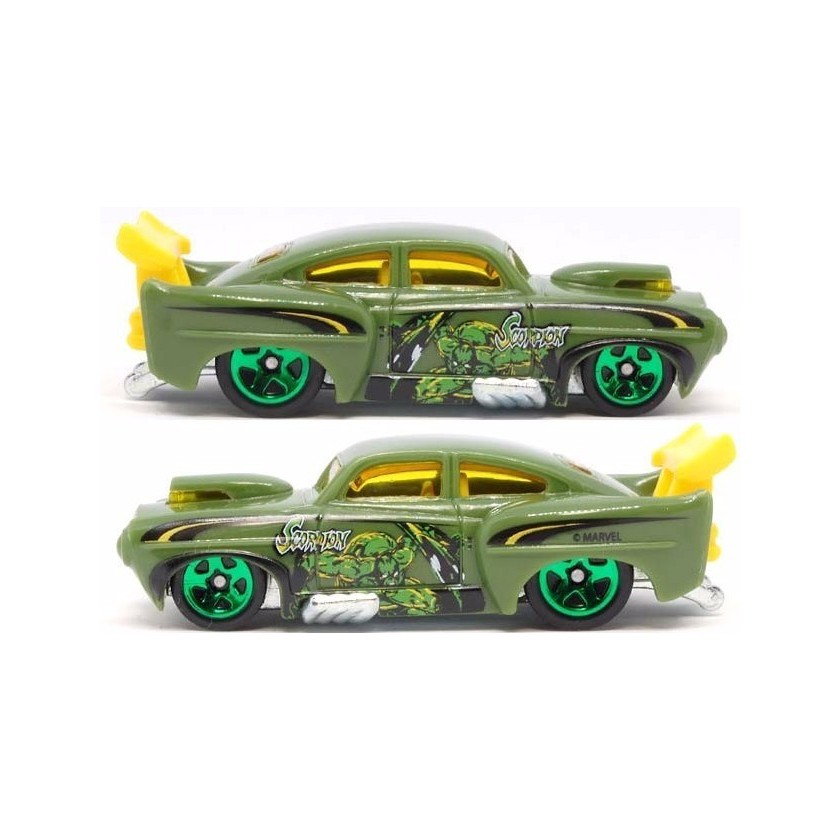 Bộ 6 Mô Hình Siêu Xe Hotwheels Spider Man