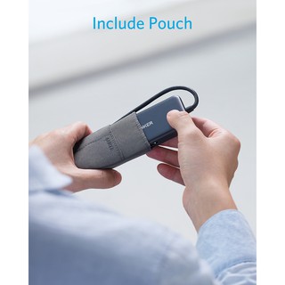 Bộ chia cổng ANKER USB Type-C Hub, Ethernet và Power Delivery PD