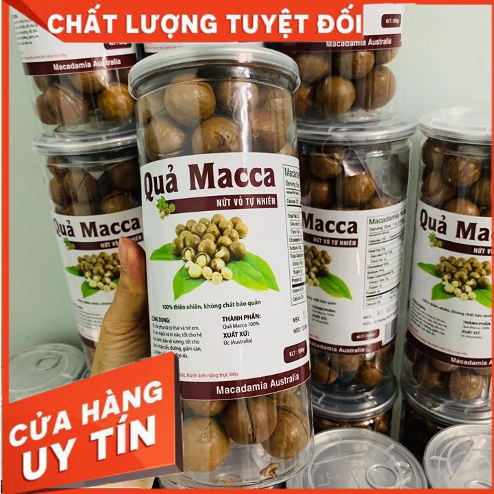 ❌❌ Hạt Macca Nứt Vỏ Tự Nhiên 500g