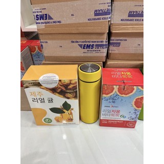 Combor 1 hộp trà tắc + 1 trà bưởi sanga tặng bình pha