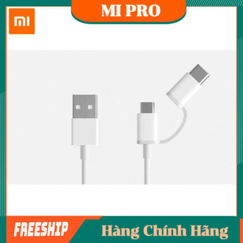 Cáp Sạc Xiaomi ZMI 2 Đầu Type-C / Micro USB AL511✅ Cáp Sạc 2 IN 1 ZMI AL511✅ Hàng Chính Hãng