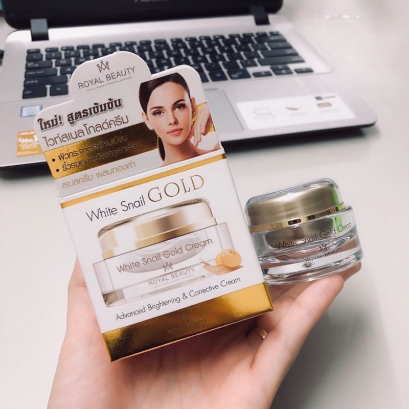 Kem dưỡng da Ốc Sên White Snail Gold Thái Lan - Trắng da, mờ nám, chống lão hóa