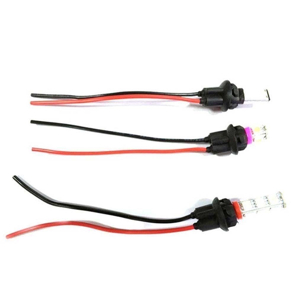 Giá Đỡ Bóng Đèn Pha Tròn W5W Bằng Cao Su Cho Xe Hơi NICKOLAS T10