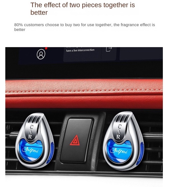 Kẹp Khuếch Tán Nước Hoa Cho Xe Hơi Chất Lượng Cao