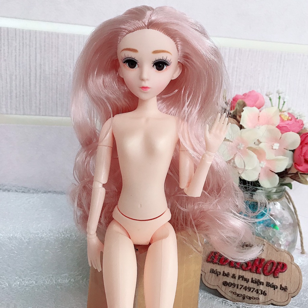 Búp Bê MiMi Girl 30cm Mắt Gắn 4D Với 20 khớp