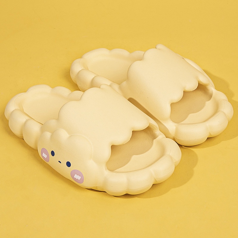 Dép nữ thời trang ulzzang Hàn Quốc Mei Mei cute nhựa EVA cao cấp đi cực êm mềm chân độn đế siêu Hot TH-77