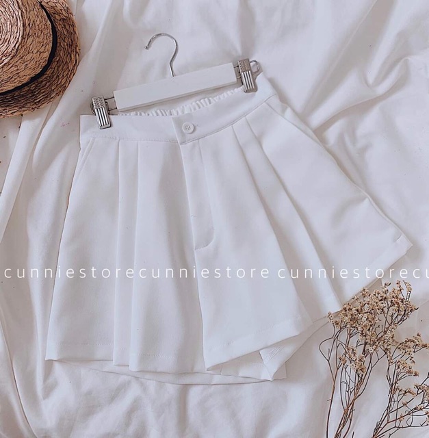 Quần short đang váy ống rộng cao cấp