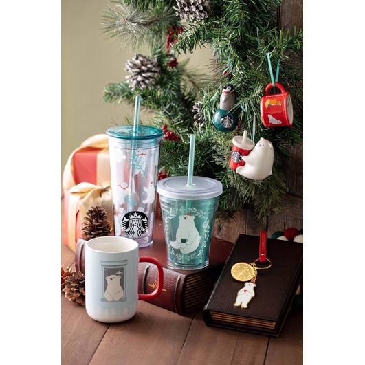 - LY NHỰA CHRISTMAS HOLIDAY 2019 POLAR BEARS COLD CUP 16OZ
