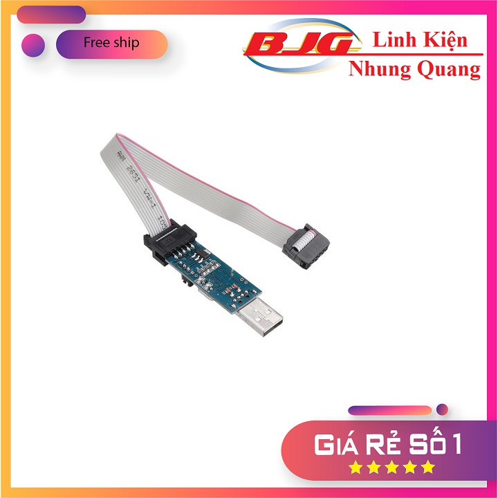 Usb Isp - Mạch Nạp Code cho 8051, AVR,không vỏ