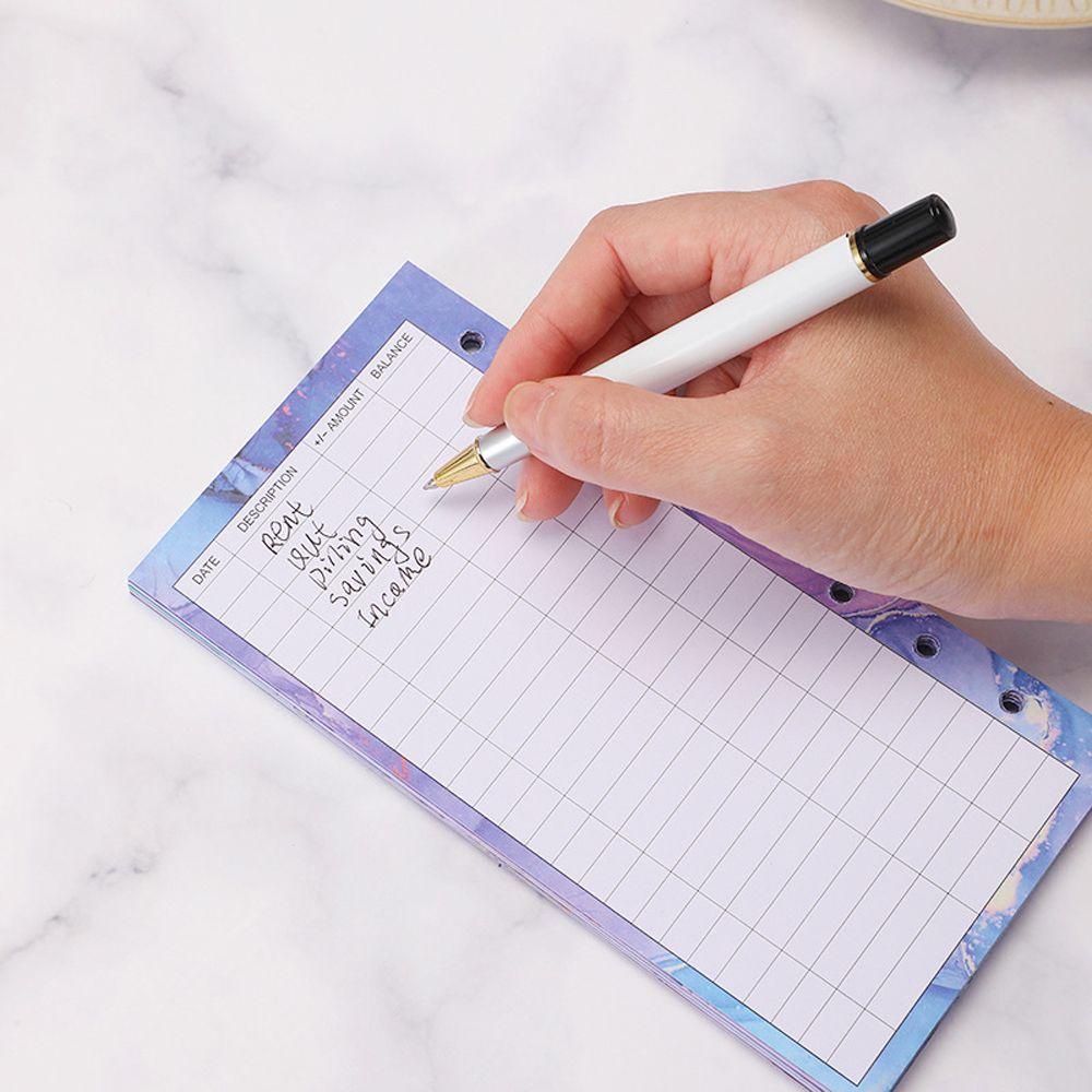 Sổ Tay Chất Liệu Bằng Da PU Dùng Để Ghi Kế Hoạch / Tiền Giấy A6