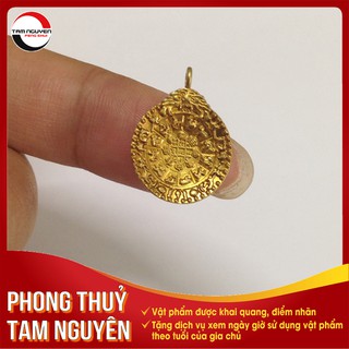 Mặt Dây Chuyền Phong Thủy May Mắn - Thập Nhị Quý Thần (Đồng) - Trang Sức Cát Lành Dành Cho Bạn - Phong thủy Tam Nguyên.