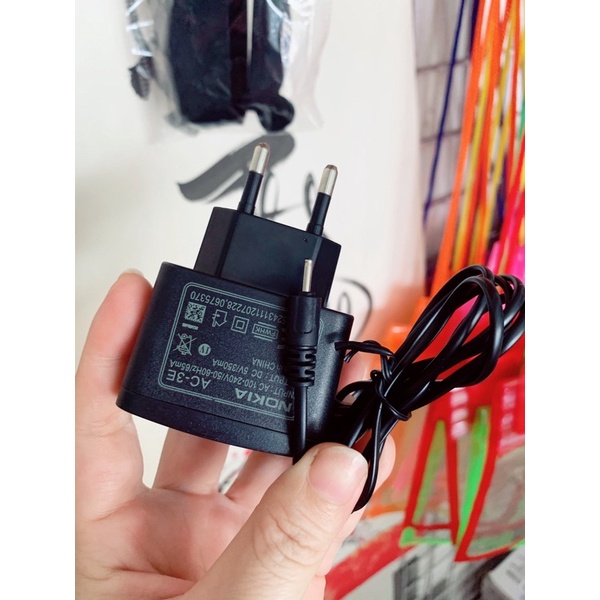 Sạc chân kim đầu nhỏ cho Nokia 1280, 1200, 6300, 1202