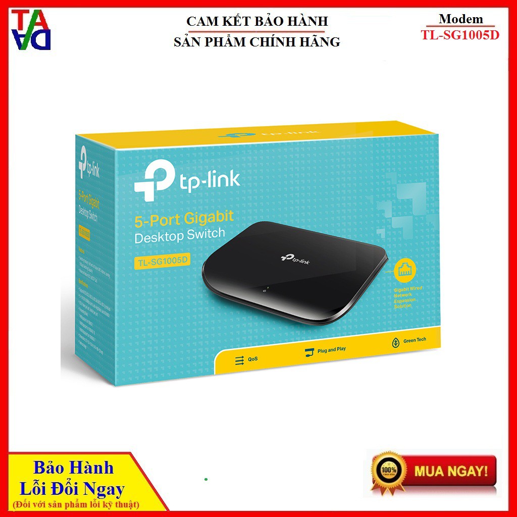  Bộ Chia Mạng ( Switch ) Giagabit 1000Mbps TP-Link TL- SG1005D 5 cổng , TP-Link TL-SG1008D 8 cổng- hàng chính hãng