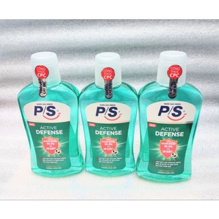 combo 2 chai nước súc miệng PS Active Defense 130ml