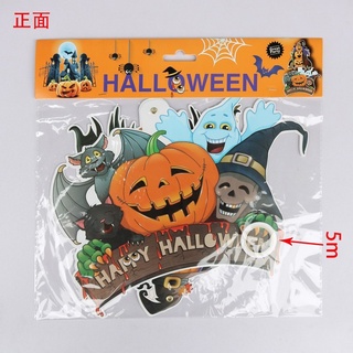 Dây cờ kéo trang trí Halloween