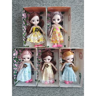 HỘP ĐỒ CHƠI BÚP BÊ CHIBI MẮT NGỌC 12 KHỚP