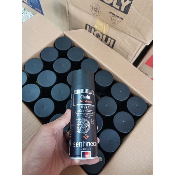 Xịt dưỡng sên Senfineco Chain Lube Extreme 200ml vs 650ml