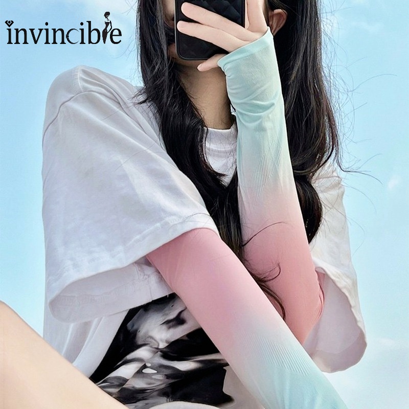 1 Đôi Găng Tay Ống Chống Nắng Hở Ngón Thoáng Khí Nhiều Màu Sắc Dễ Phối Đồ Cho Nữ