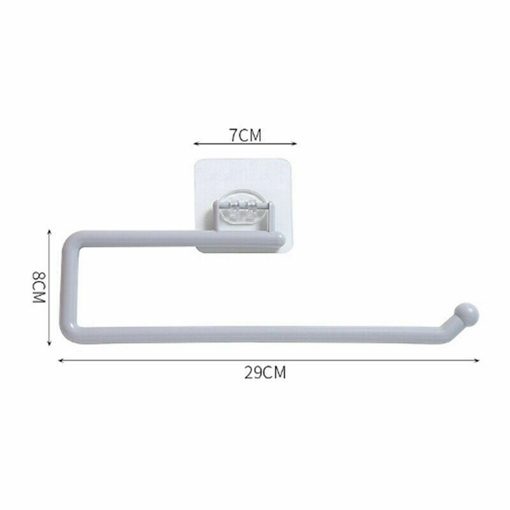 Giá Đỡ Cuộn Giấy Vệ Sinh Tự Dính Không Cần Đục Lỗ Cho Nhà Bếp / Phòng Tắm