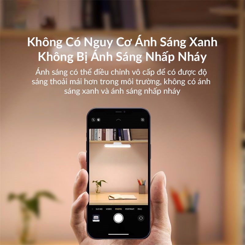 Đèn Cảm Ứng Nam Châm Gắn Tường Baseus Dành Cho Bàn Làm Việc Phòng Ngủ Bếp Ăn Njoyshop