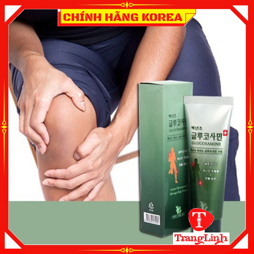 Dầu lạnh hàn quốc Glucosamine, tuýp 150ml - tranglinhkorea