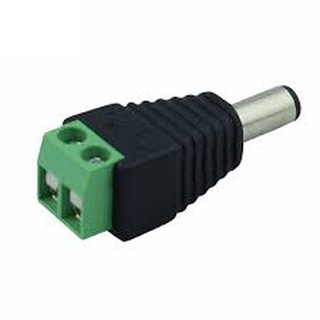 Jack DC đực vặn vít cho camera