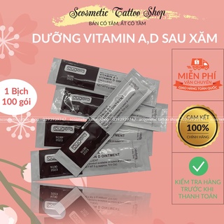 Dưỡng gói Vitamin A, D chuyên dùng sau phun xăm mày,môi
