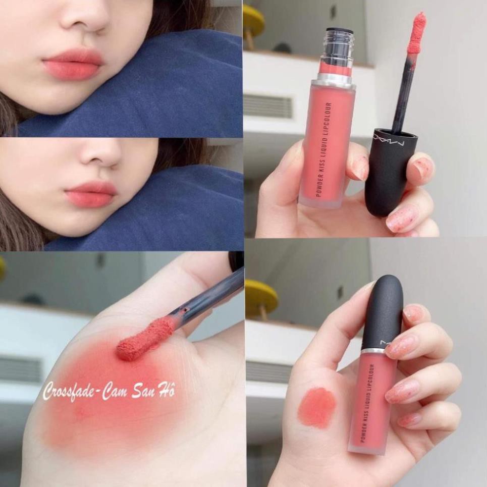 Son kem Mac chính hãng Power kiss liquid 998, 991, 989, 992 full box có bill date tới 2023 | Thế Giới Skin Care