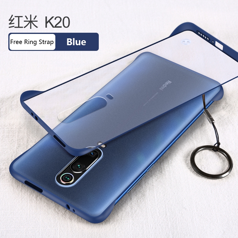 Ốp điện thoại không viền bảo vệ cho Redmi 9A 9C Note 9 9s 8 7 6 5 K20 Pro