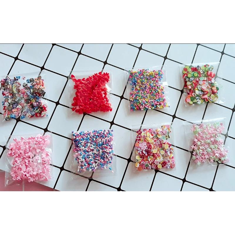 Cốm Làm Slime - Combo 8 gói