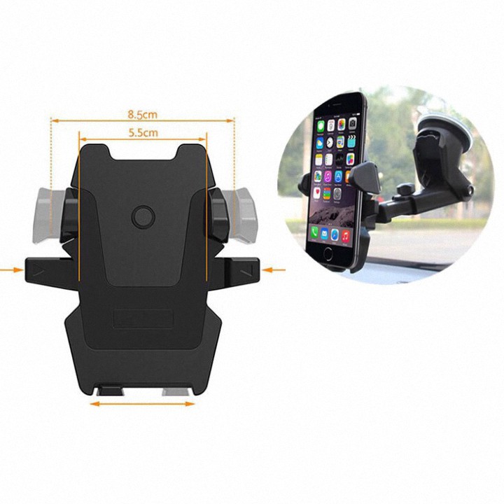 Giá Kẹp Điện Thoại Điều Chỉnh Thân Dài Oto LongNeck Chất Lượng Cao - Tổng Kho Thanh Yến adf3gg
