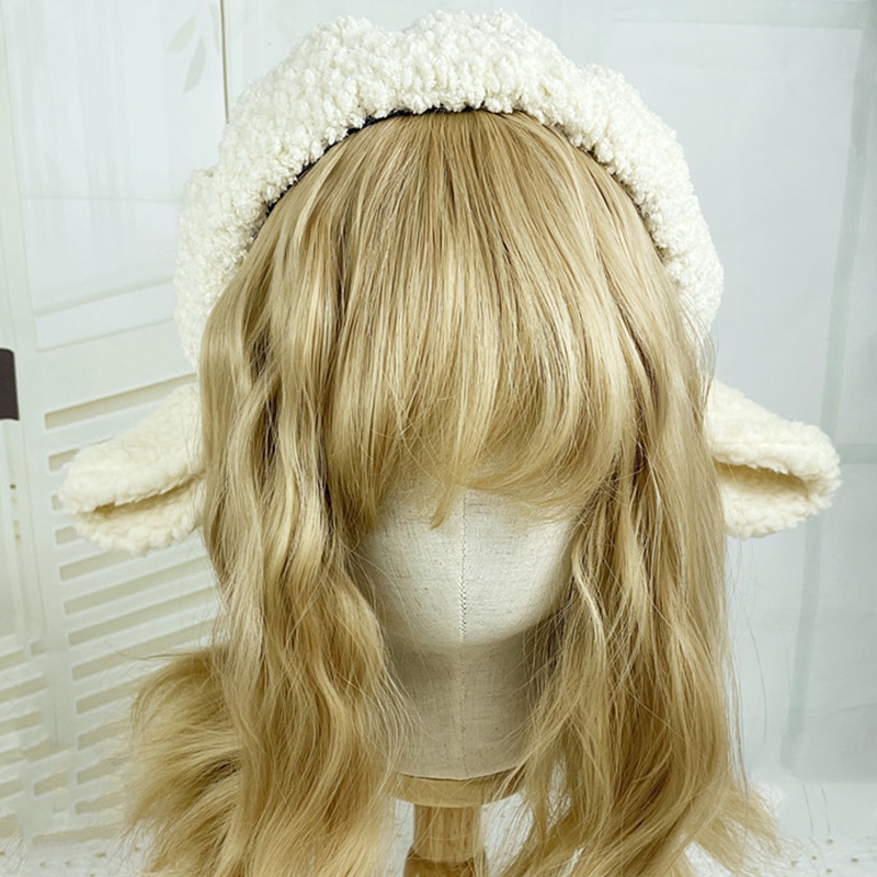 Mũ Nồi Hình Tai Cừu Dễ Thương Phong Cách Lolita Cho Nữ