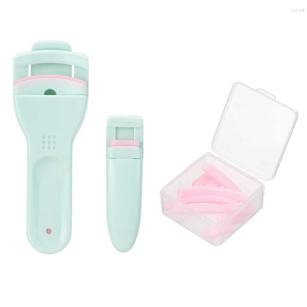 [Hàng mới về] Bộ 2 kẹp bấm mi mini bằng cao su tiện lợi | BigBuy360 - bigbuy360.vn