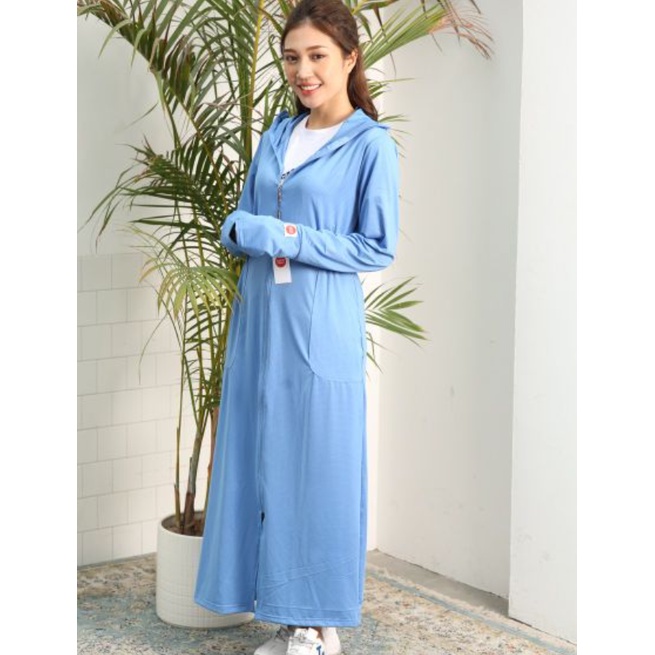 Áo khoác chống nắng nữ toàn thân cao cấp dáng dài chùm siêu đẹp dày dặn thoáng mát chống tia uv NANGNU02
