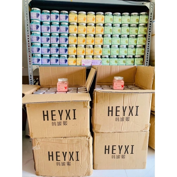 Tẩy tbc body Heyxi 4 mùi , tẩy tế bào chết