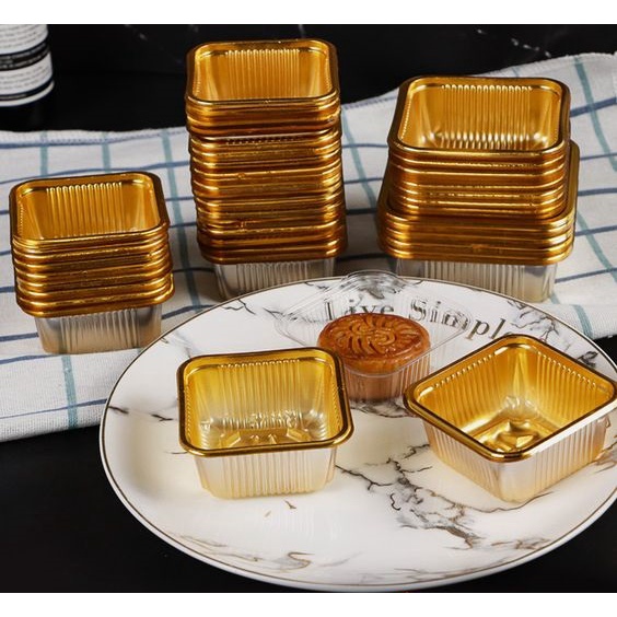 SET 10 TÚI + KHAY ĐỰNG BÁNH TRUNG THU 50GR~125GR