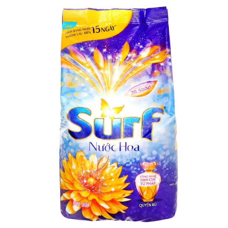 Túi bột giặt Surf hương nước hoa 5.5kg