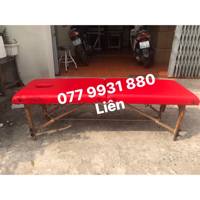 (Tặng Gối)Giường VALI Gỗ XẾP GỌN SPA, PHUN XĂM, NỐI MI CHỊU LỰC 150KG | BigBuy360 - bigbuy360.vn