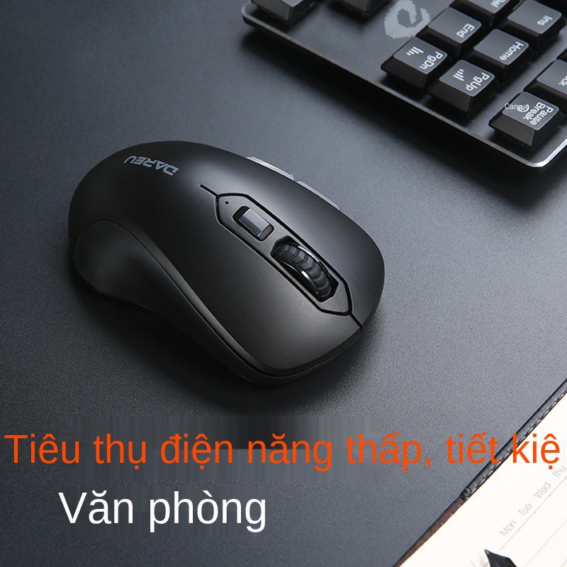 Dalyou LM115 không dây bluetooth 4.0 chế độ kép cô gái chuột chơi game trái tim dễ thương màu hồng phù hợp với ASUS Appl